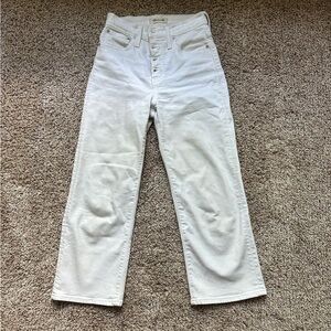 Madewell Women's White Jeans